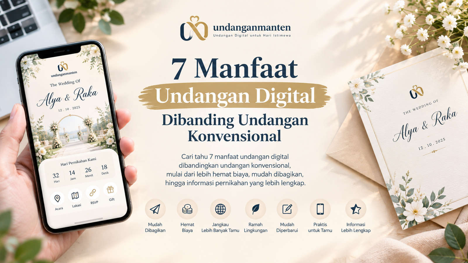 7 Manfaat Undangan Digital Dibanding Undangan Konvensional